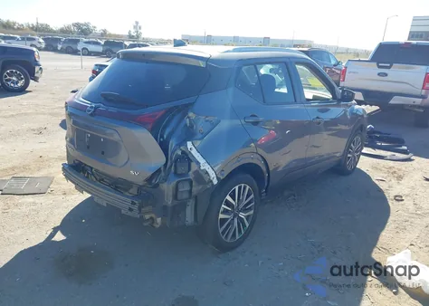 2023 Nissan Kicks Sv Xtronic Cvt from USA, damaged, VIN 3N1CP5CV5PL551215